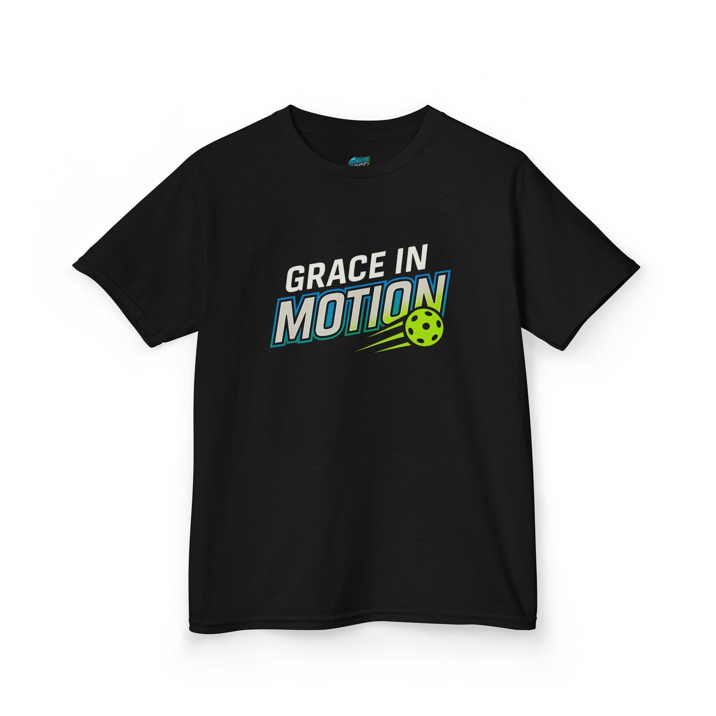 Grace in Motion Pickleball Girls' Heavy Cotton T-Shirt