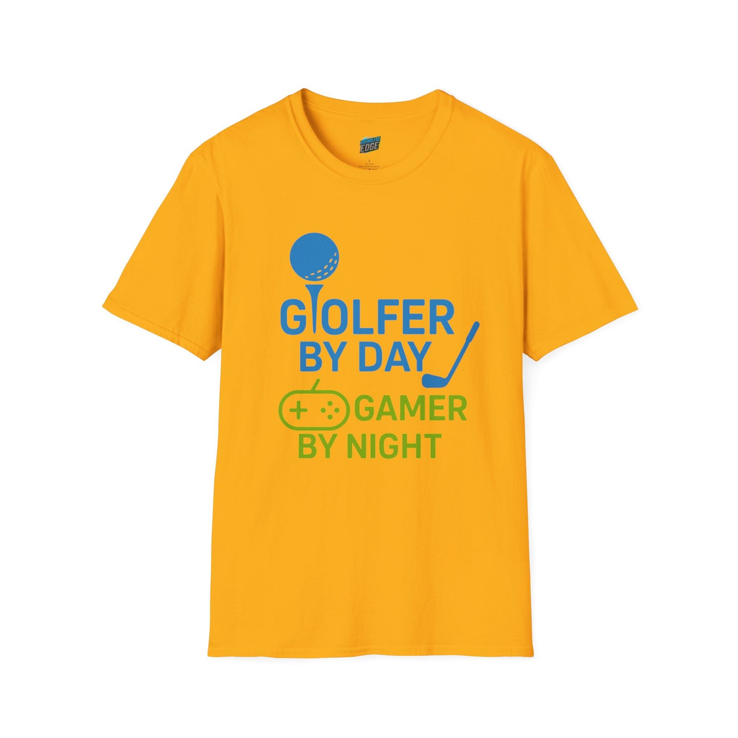 Golfer by Day, Gamer by Night Men's Basic T-Shirt