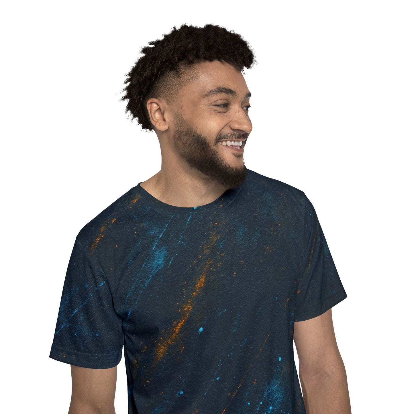 Spray Paint Design Push Your Limits Men's Jersey Premium T-Shirt