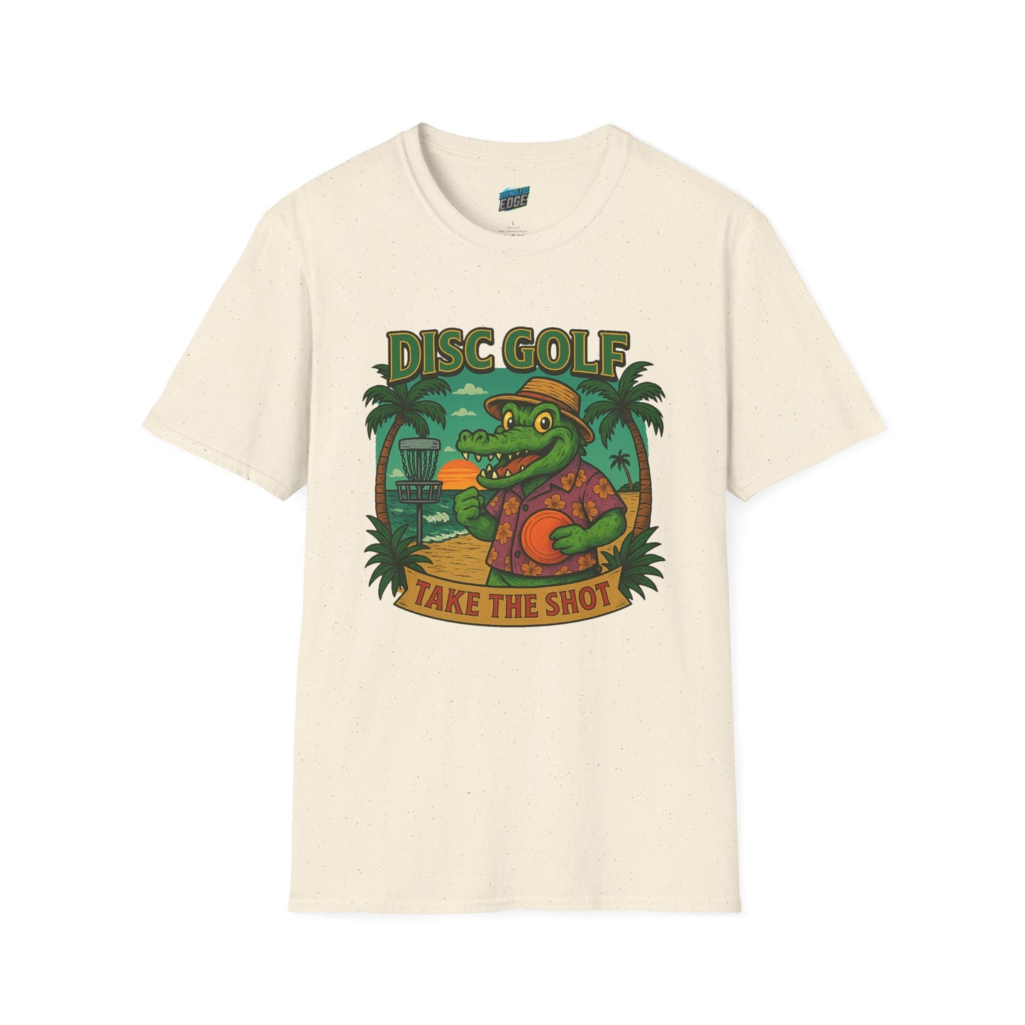 Take the Shot Disc Golf Gator Women's Basic T-Shirt
