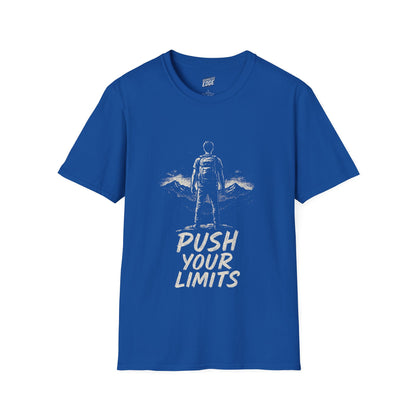 Summit Edition Push Your Limits Hiking Men's Basic T-Shirt