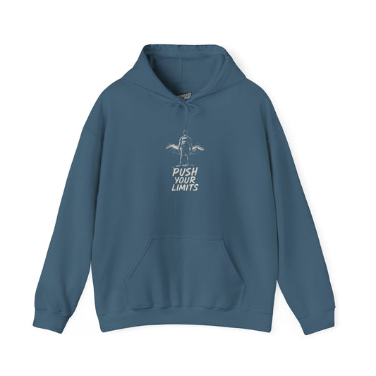 Summit Edition Push Your Limits Hiking Men's Basic Hoodie Sweatshirt