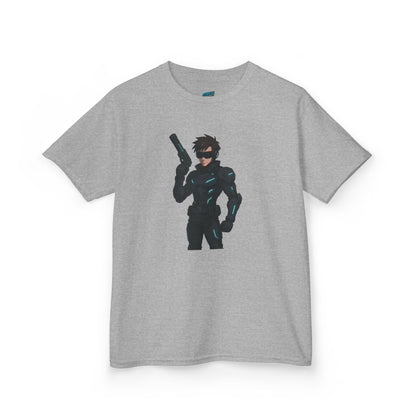 Cyber Agent Anime Girls' Heavy Cotton T-Shirt