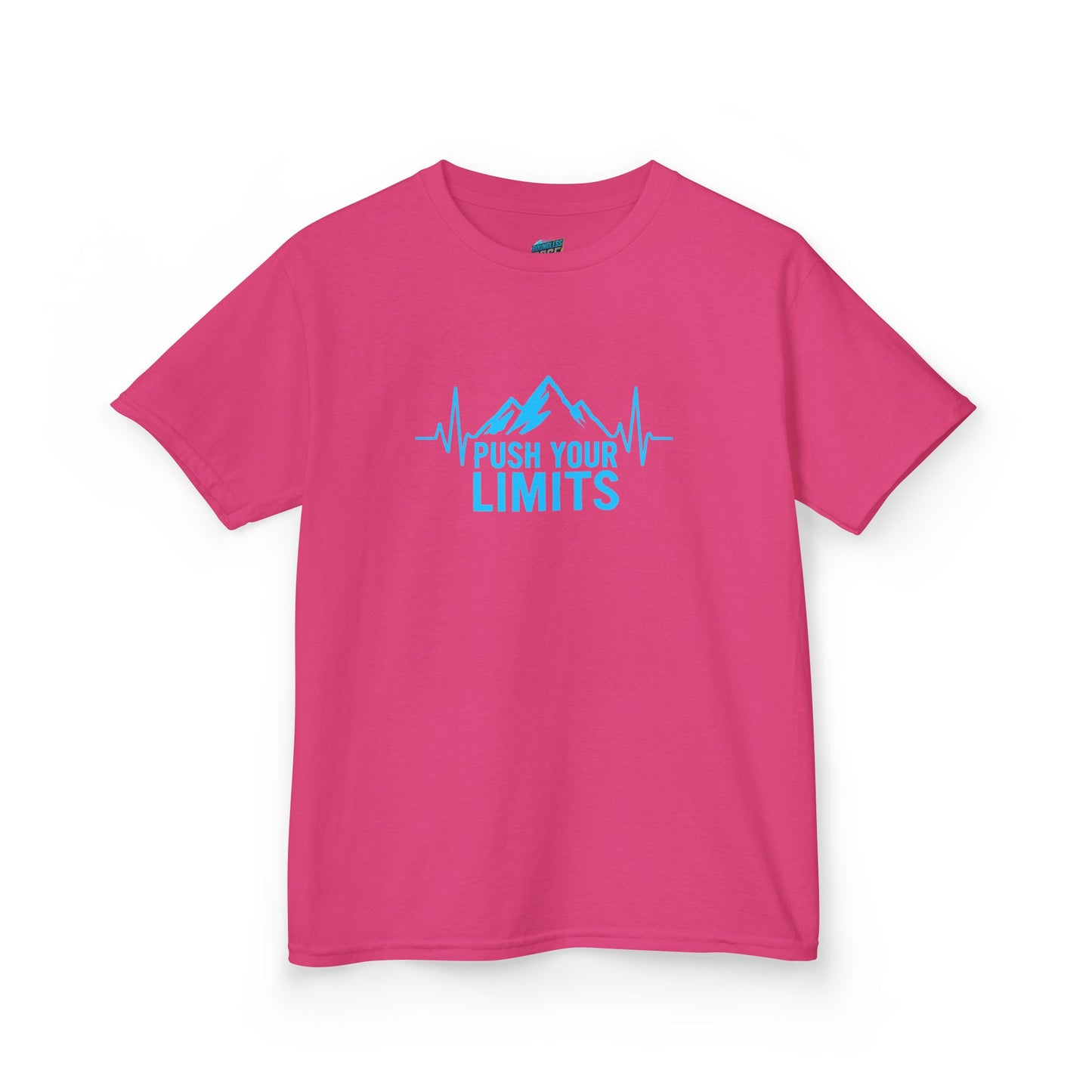 Push Your Limits Hiking Boys' Heavy Cotton T-Shirt