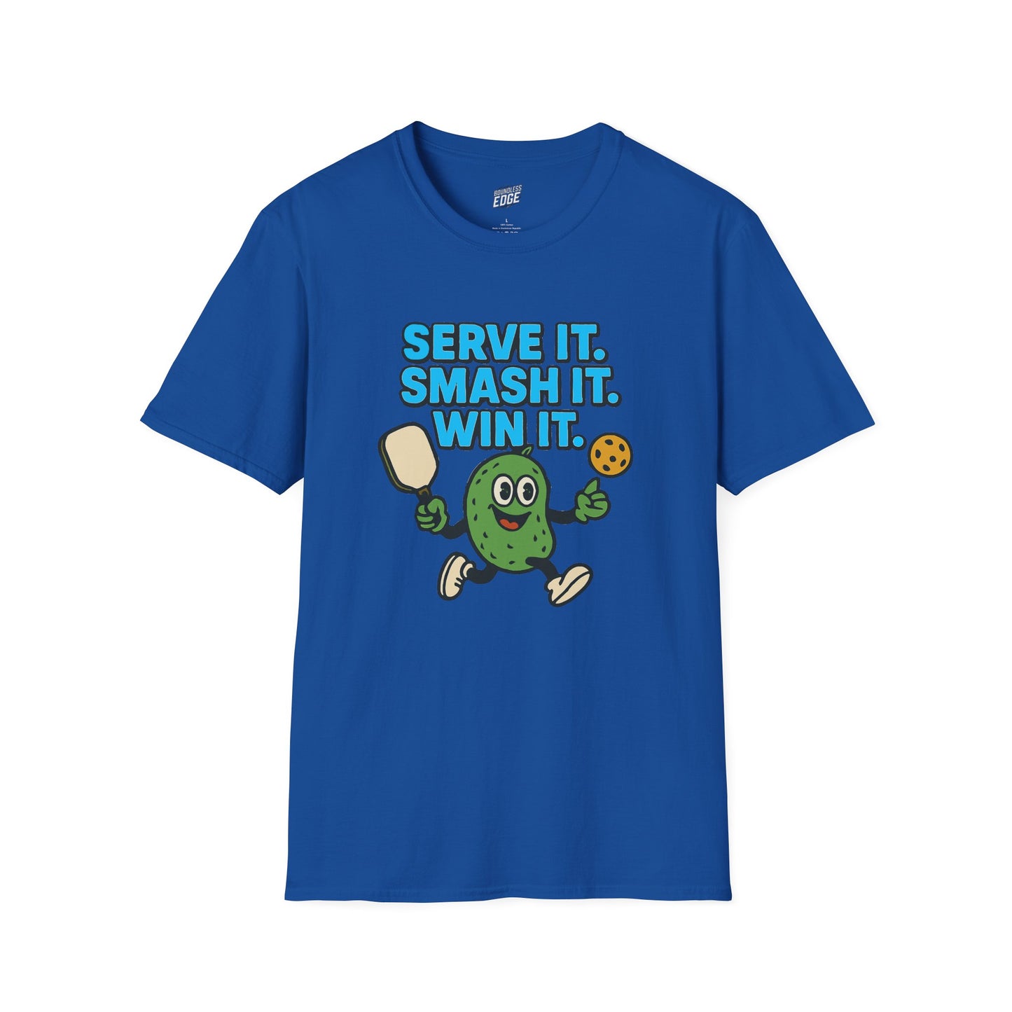 Serve it. Smash it. Win it. Pickleball Men's Basic T-Shirt