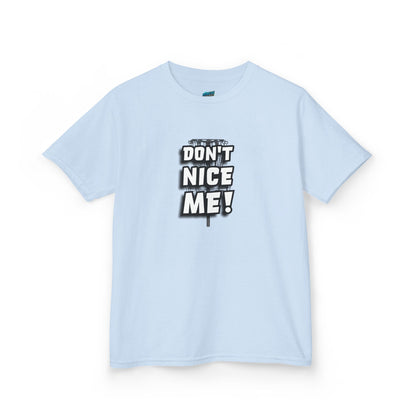 Don't Nice Me! Disc Golf Humor Girls' Heavy Cotton T-Shirt