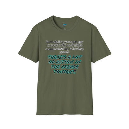 Something You Can Say... Hockey Humor Men's Basic T-Shirt