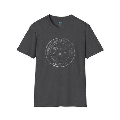 Serve it. Smash it. Win it. Love it. Pickleball Men's Basic T-Shirt