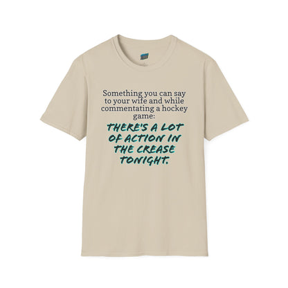 Something You Can Say... Hockey Humor Men's Basic T-Shirt