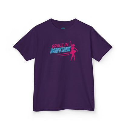 Grace in Motion Dancer Girls' Heavy Cotton T-Shirt