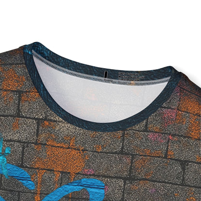 Thrive Graffiti Wall Men's Jersey Premium T-Shirt
