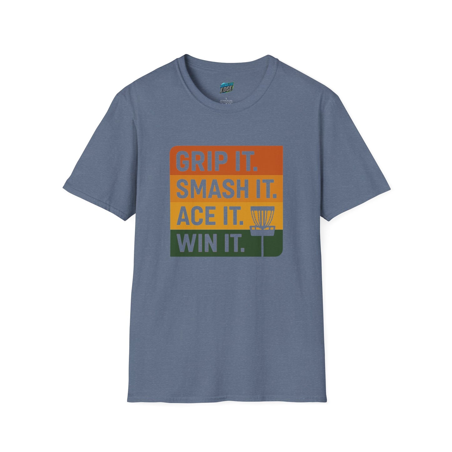 Grip it. Smash it. Ace it. Win it. Disc Golf Women's Basic T-Shirt