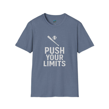 Push Your Limits Baseball Men's Basic T-Shirt