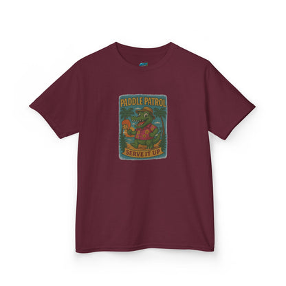 Paddle Patrol Gator Pickleball Girls' Heavy Cotton T-Shirt