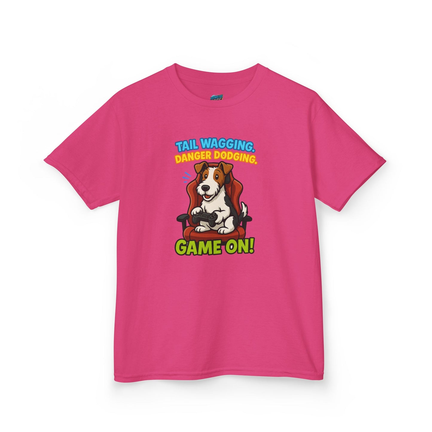 Game On... Playing with Danger Girls' Heavy Cotton T-Shirt