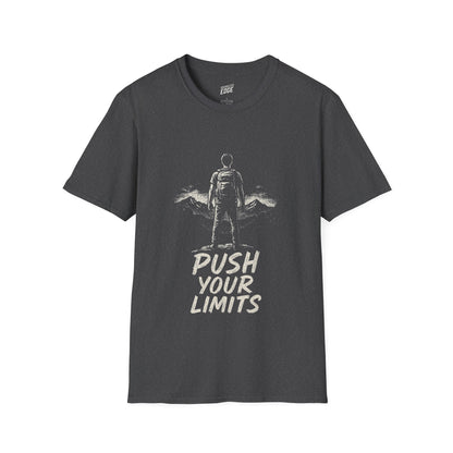 Summit Edition Push Your Limits Hiking Men's Basic T-Shirt