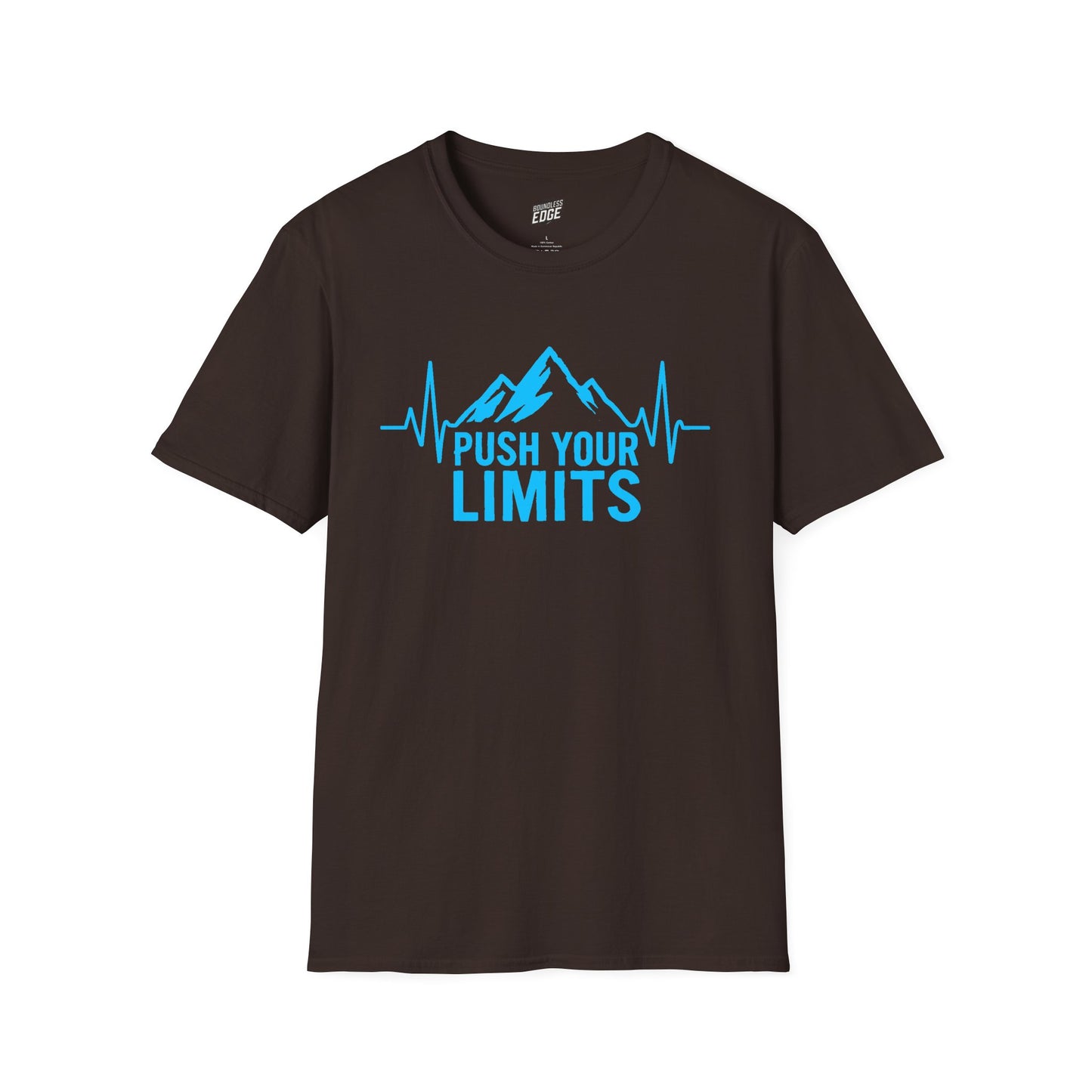 Push Your Limit's Heartbeat Hiking Men's Basic T-Shirt