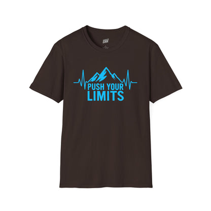 Push Your Limit's Heartbeat Hiking Men's Basic T-Shirt