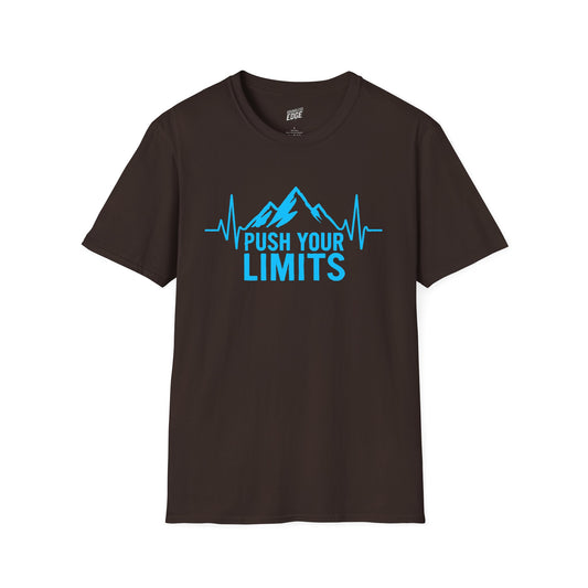 Push Your Limit's Heartbeat Hiking Men's Basic T-Shirt