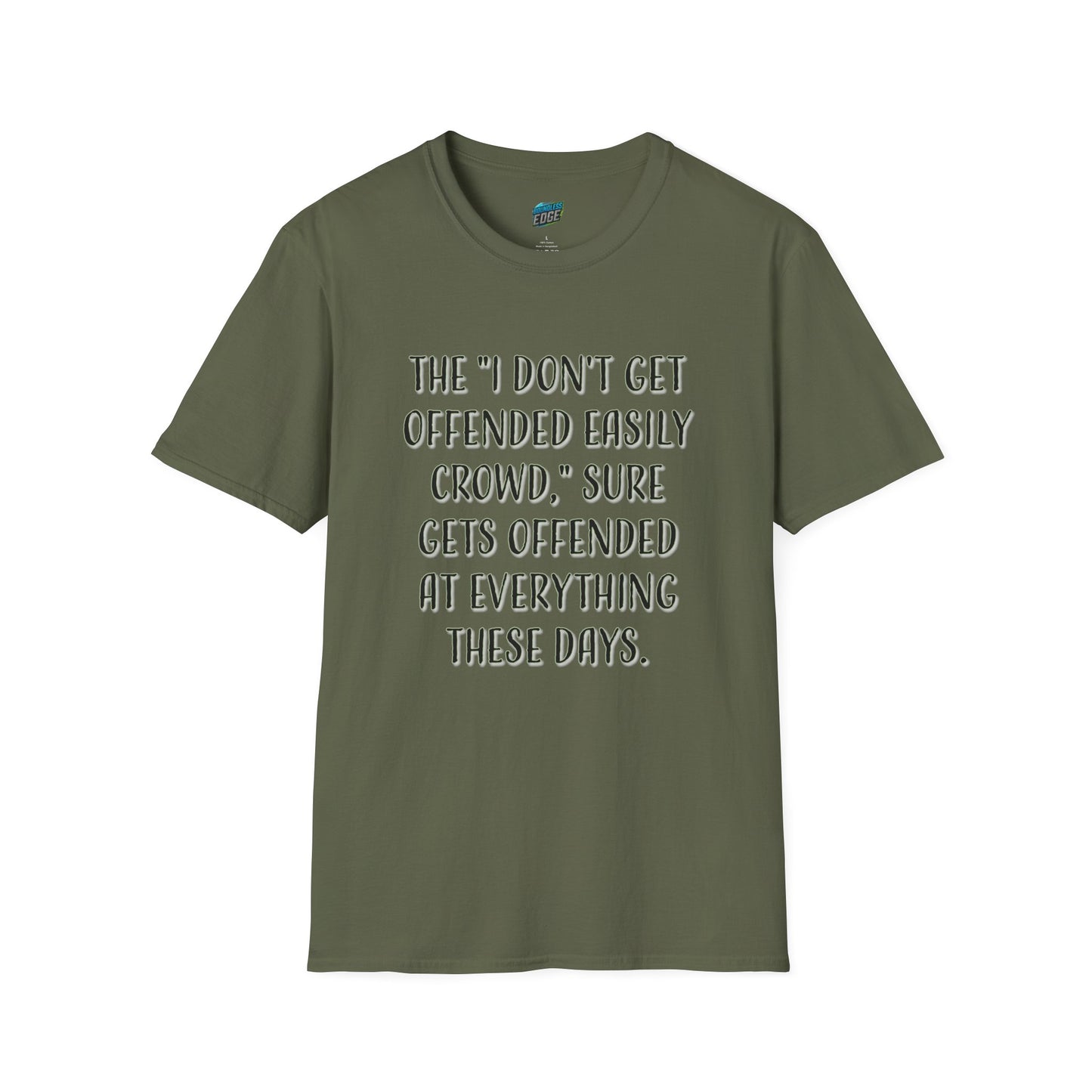 I Don't Get Offended Easily... Humor Men's Basic T-Shirt