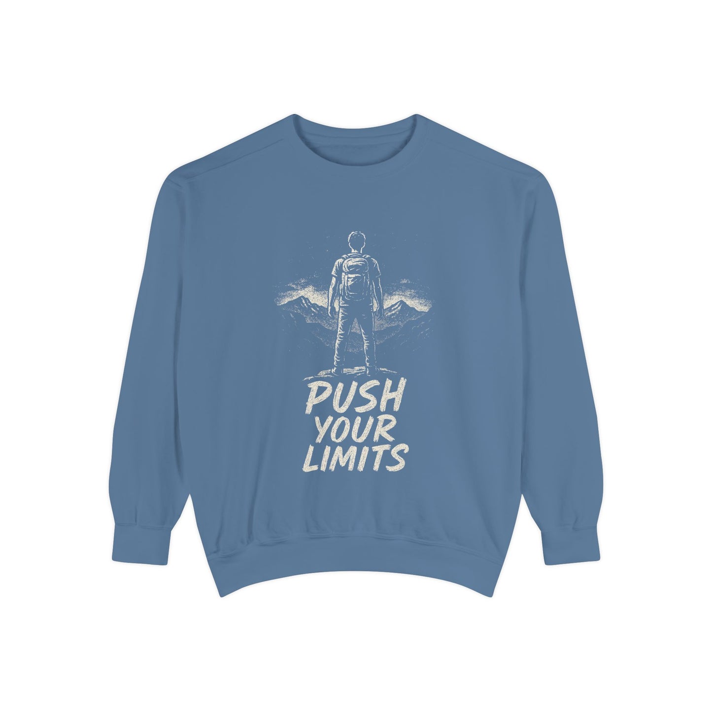 Summit Edition Push Your Limits Hiking Women's Premium Crewneck Sweatshirt