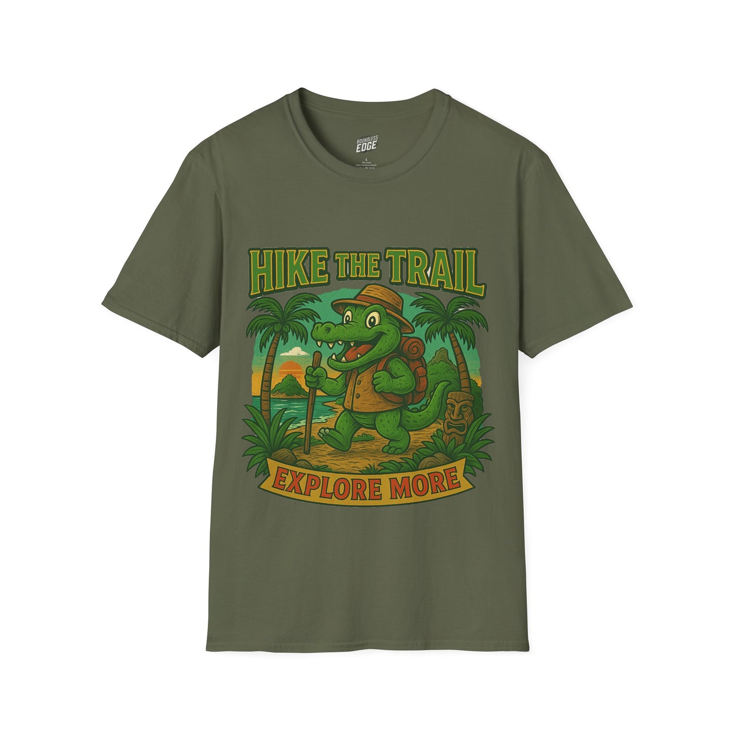 Gator Vibes Hiking Edition Men's Basic T-shirt