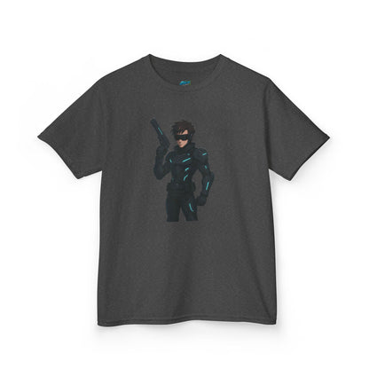 Cyber Agent Anime Boys' Heavy Cotton T-Shirt