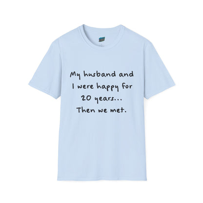 Husband Joke Wife Joke Humor Women's Basic T-Shirt