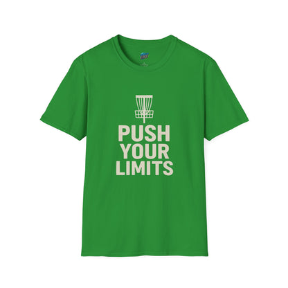 Push Your Limits Disc Golf Women's Basic T-Shirt