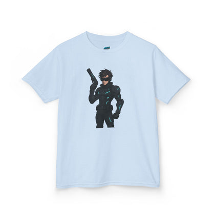Cyber Agent Anime Girls' Heavy Cotton T-Shirt