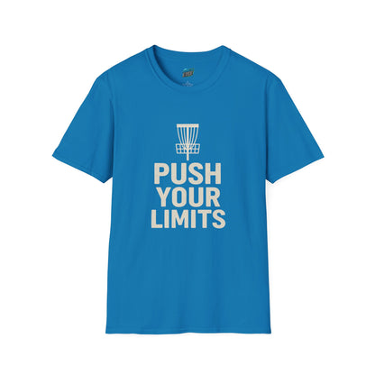 Push Your Limits Disc Golf Women's Basic T-Shirt