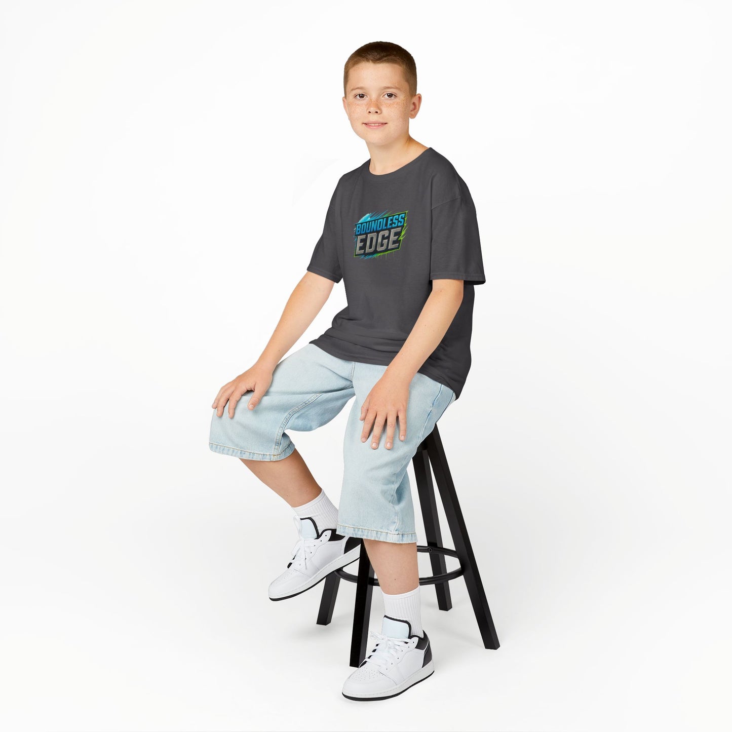 Boundless Edge Boys' Heavy Cotton T-Shirt