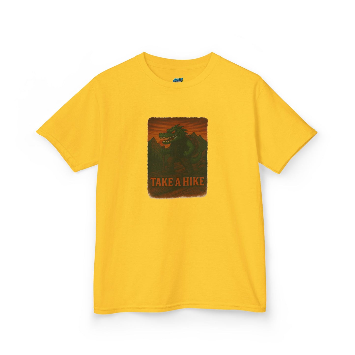 Take a Hike Gator Hiking Girls' Heavy Cotton T-Shirt