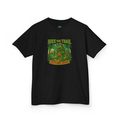 Hike the Trail Gator Hiking Girls' Heavy Cotton T-Shirt