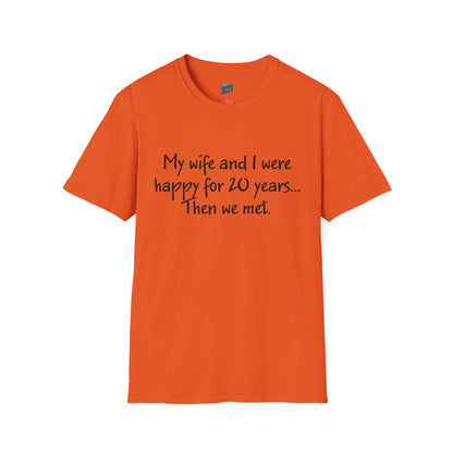 Wife Joke Dad Joke Humor Men's Basic T-Shirt