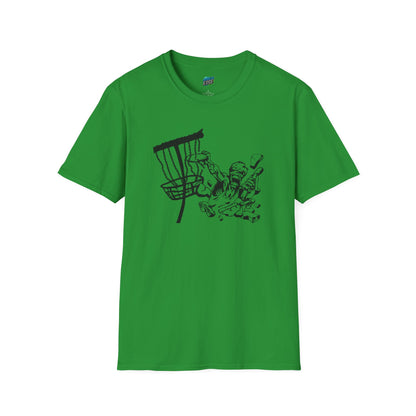 Zombie Disc Golf Men's Basic Softstyle T-Shirt