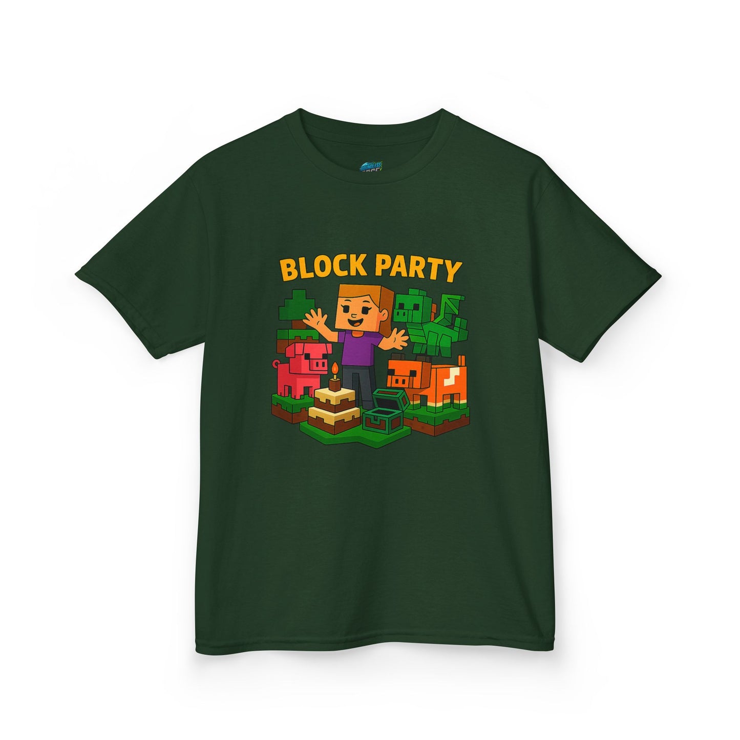 Block Party Playing with Danger Girls' Heavy Cotton T-Shirt