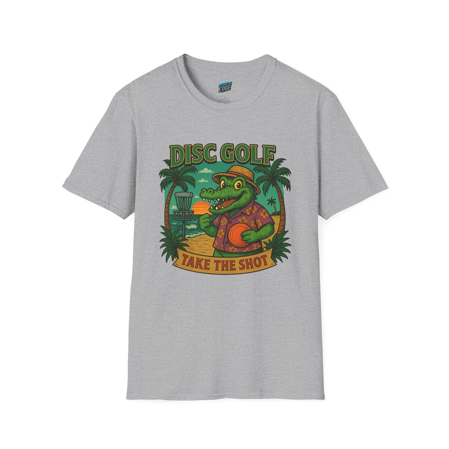 Take the Shot Disc Golf Gator Women's Basic T-Shirt