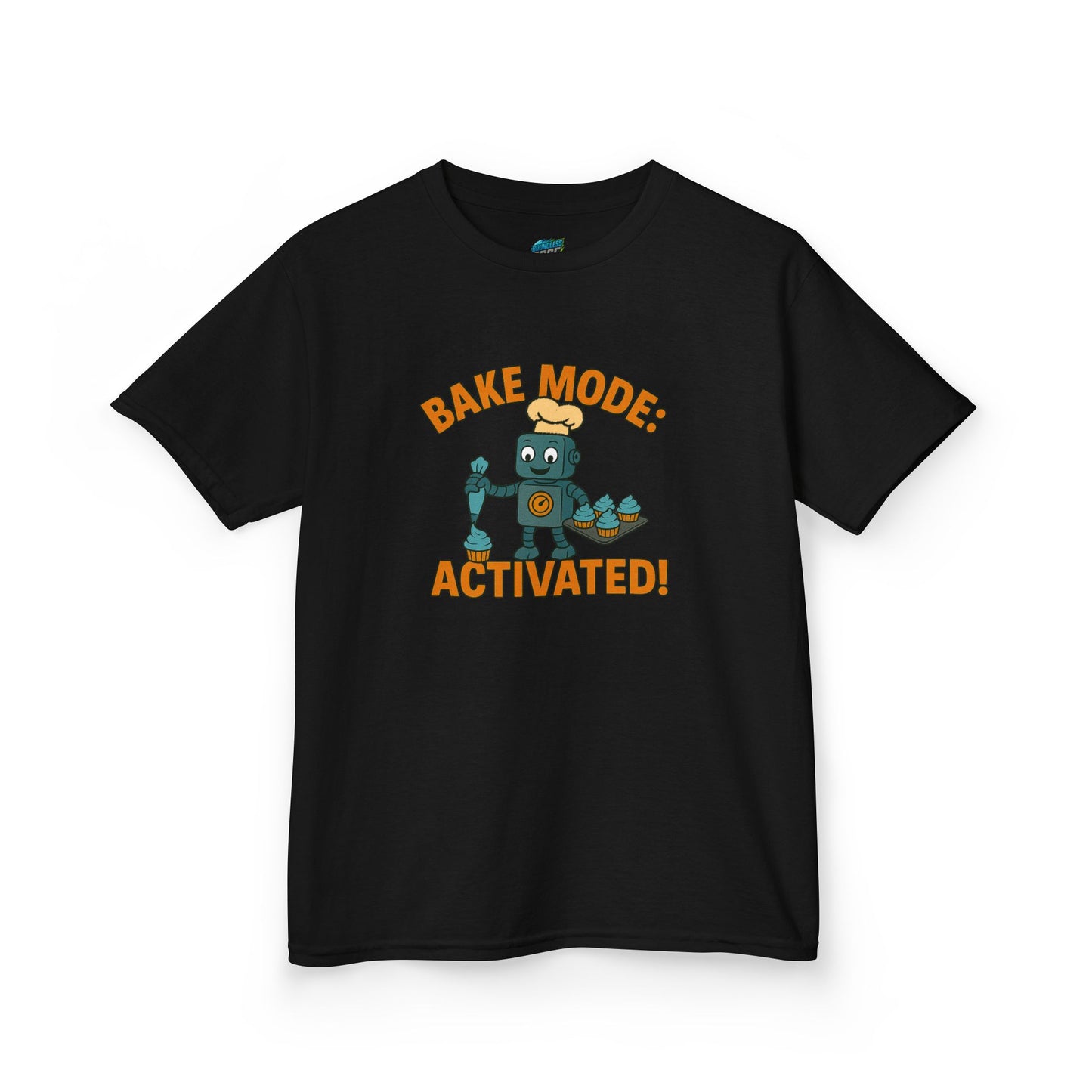 Bake Mode: Activated Playing with Danger Boys' Heavy Cotton T-Shirt