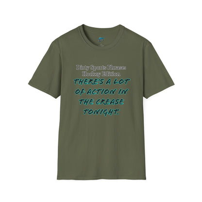 Dirty Sports Phrase... Hockey Humor Men's Basic T-Shirt
