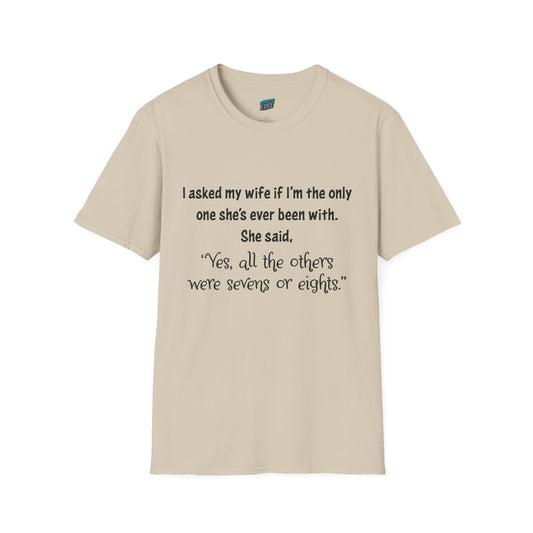 Wife Joke Dad Joke Humor Men's Basic T-Shirt