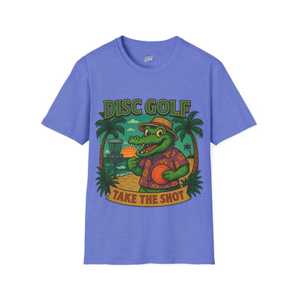 Gator Vibes Disc Golf Edition Men's Basic T-Shirt (Take the Shot)