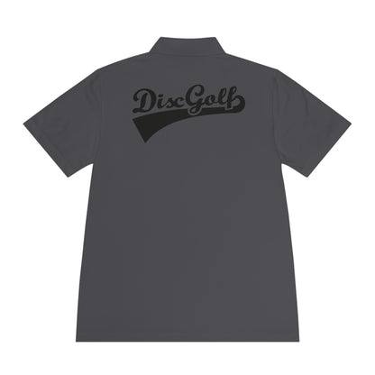 Boundless Edge Disc Golf Men's Sport Polo Premium T-Shirt
