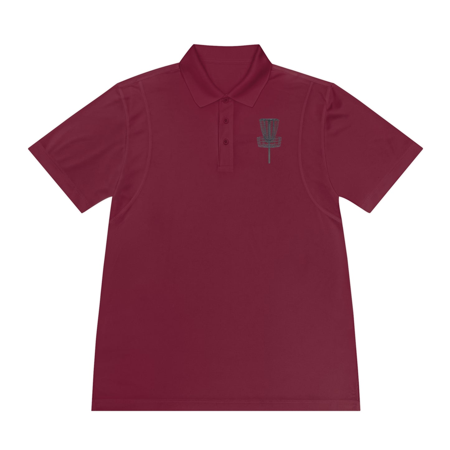 Disc Golf Men's Sport Polo Premium T-Shirt