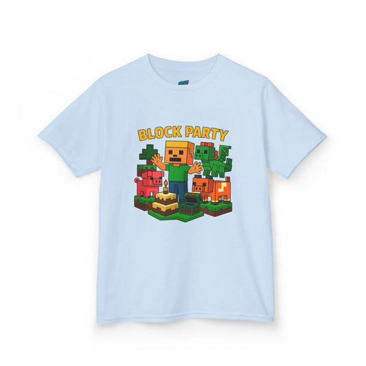 Block Party Playing with Danger Boys' Heavy Cotton T-Shirt