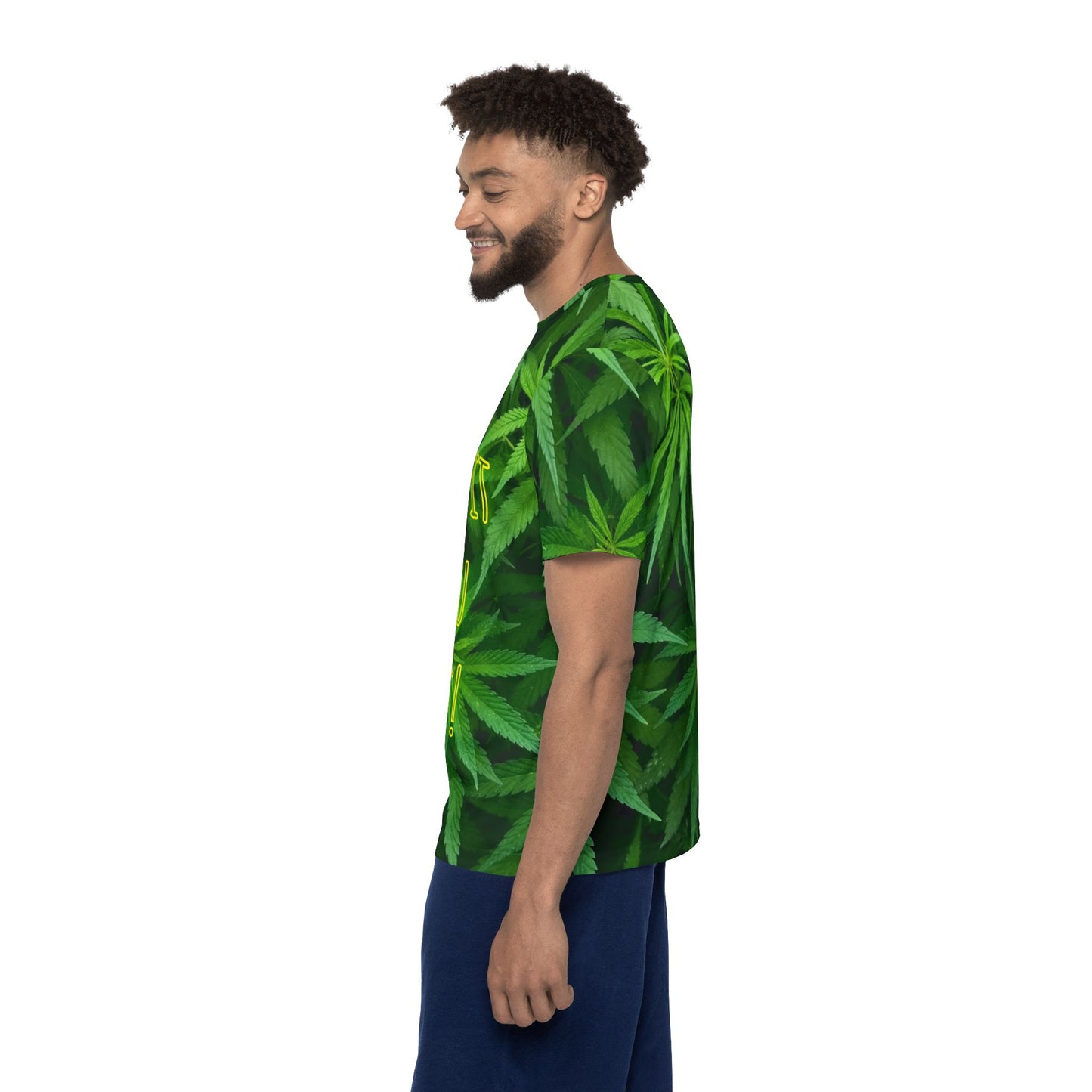 Smoke It If You Got It! Pot Leaf Adult Humor Men's Jersey Premium T-Shirt
