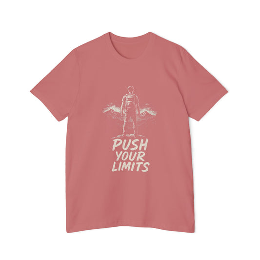 Summit Edition Push Your Limits Hiking Men's Premium T-Shirt
