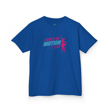 Grace in Motion Dancer Girls' Heavy Cotton T-Shirt