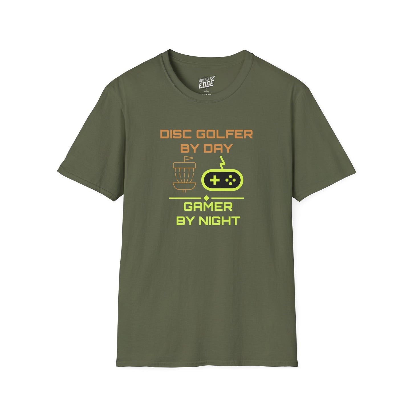 Disc Golf by Day, Gamer by Night Women's Basic T-Shirt