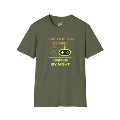 Disc Golf by Day, Gamer by Night Women's Basic T-Shirt